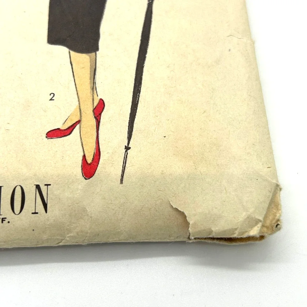Advance Vintage 1950's? Pattern #5898 Women's Coat Size 14‎ HTF